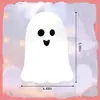 Bandeja de Madeira com Enfeites de Fantasma Fofo Transfronteiriça Decoração de Festa de Feriado Presentes Enfeites de Fantasma Fofo Rosa para Desktop