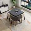 Mesa de negociación de oficina sencilla y combinación de silla, creativa, para reuniones, tienda de té con leche, recepción de ocio, mesa redonda pequeña, mesa de comedor