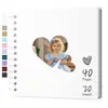 Álbum de Fotos DIY de Papel Kraft Transfronterizo Encuadernación Espiral 6x4 pulgadas Familiar Bebé Crecimiento Conmemorativo Scrapbook Lote