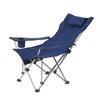 Sillón Reclinable Plegable para Exterior Portátil para Camping Silla de Almuerzo para Camping Reposapiés para Camping Silla de Playa Silla de Doble Propósito para Sentarse y Reclinarse Silla Reclinable