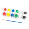 5ml6 peça única 12 cores gesso bebê aquarela tinta pintada pipa artesanato colorir grafite guache