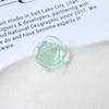Zhen Tu Xiaohongshu Transparentes Coloridos Irregulares Forma de Rosa DIY Accesorios de Resina para Pendientes, Pinzas para el Cabello y Materiales para Fundas de Teléfono