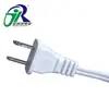 Los fabricantes suministran cable de alimentación de enchufe polar no polar americano de dos clavijas SPT 2 * 18AWG para uso doméstico