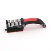 Afilador de Tubos Portátil Transfronterizo Rápido de Tres y Cuatro Etapas Piedra de Afilar Blanca Hogar Cuchillo de Cocina Cuchillo Tijeras Barra Afiladora