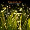 Lámpara Solar de Luciérnaga para Suelo Patio Jardín Vacaciones de Navidad Cadena de Luces LED para Césped Linterna Personalización de Fábrica