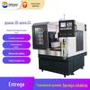 Máquina de gravação CNC de quatro eixos com matriz de bronzagem metálica, máquina de gravação e fresamento de gabarito de alta precisão, fresamento, perfuração, máquina de gravação CNC