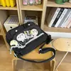 Bolso Cruzado Color Block Estilo Japonés para Mujer 2026 Nuevo Estilo Universitario Versátil Bolso de Mano para Estudiantes de Secundaria Bolso de Hombro para Clase Moderno