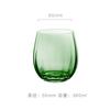 Copo de Água Vidro de Cristal Verde Taça de Vinho Tinto Taça de Taça Inserida Retro Francesa Exportação Taça de Bordeaux Champagne