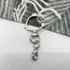 Acessórios de Joias DIY para Bonecas Pingente de Chaveiro de Metal em Formato de Frango Atacado Criativo Liga de Metal com Formato Especial Fivela de Mola