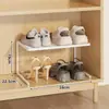 Tablero Divisor para Zapatero Organizador de Almacenamiento de Zapatos Zapatero Estante Divisor Apilable Almacenamiento en Gabinete Divisor Soporte para Zapatos Estante