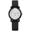Reloj de Silicona Color Caramelo Resistente al Agua para Mujer Reloj Estudiante Bloqueo de Color Dopamina Reloj de Cuarzo Fabricante Venta al por Mayor Esfera Grande