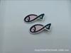 Pinza para el cabello de pez creativa ins hueso de pescado cabello caricatura divertida nicho flequillo clip dulce estilo chica cool estudiante tocado