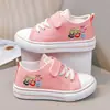 Zapatos de Lona para Niños Modelo Nuevo 2026 para Todas las Estaciones, Deportivos de Tela Casuales Planos con Cordones y Velcro para Hombres y Mujeres