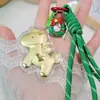2026 Año del Caballo Oro Puro 999 Riqueza Instantánea Cadena para Teléfono de Árbol de Navidad Lanyard Llavero de Caballo Dorado Colgante de Dibujos Animados