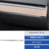 Adecuado para 17-22 Tesla Model Y Modificación del Interior del Coche Panel de Ventana de la Palanca de Cambios de la Consola Central de Fibra de Carbono