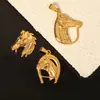 Estilo europeo más vendido hiphop acero inoxidable personalidad masculina artístico retro colgante venta al por mayor