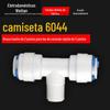 Acessórios para Purificador de Água Conexão em T de 2 Pontos Rosca Positiva Junta em T Tee de 3 Vias Conector Rápido Conector Rápido 6044