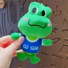 Juguete de Peluche de Animal de Dibujos Animados Muñeca Llavero de Coche Colgante Pareja de Conejitos de Dibujos Animados Correa para Bolso