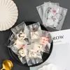 Venta Directa de Fábrica Bolsas de Empaque para Pasteles de Copo de Nieve, Empaque de Turrón Hecho a Mano, Galletas para Hornear, Bolsas Selladas para Maquina de Pasteles de Copo de Nieve, 100 Piezas