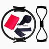 Set de Pilates de cinco piezas para fitness toalla de yoga cinturón de tensión anillo de tensión máquina de tensión fitness yoga estilo transfronterizo