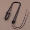 Cordón de Cuerda para Colgante de Cruce Especial con Cuentas Dzi Ajustable Cadena para Clavícula Collar de Cuerda Cuerda con Cuerda Gruesa para Hombres Elegante