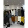 OnlyHome VI+ Outono Estilo Coreano Simples Temperamento Espessado Versátil Emagrecedor Manga Longa de Um Ombro Tricô 99691