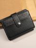Tarjetero Nuevo Estilo Tarjetero Billetera para Hombre Funda Protectora para Tarjeta Bancaria Certificado Tarjetero para Tarjeta de Crédito Tarjetero Múltiple