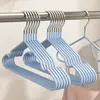 Cabide Doméstico Espessado Cabide de Resina Fosca Cabide de Adulto Plástico Revestido Antiderrapante Sem Marcas Cabide de Roupas Secagem Cabide Infantil