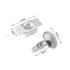 703016 es adecuado para Citroen Peugeot 5008 protector de cárter del motor base de tornillo para chasis 703018