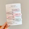 Pinzas para el pelo de cuero con forma de estrella y nube para niñas, Pinzas Bb dulces y geniales para flequillo y cabello lateral, Accesorios para el pelo para niñas