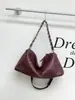 Bolsa de Hombro Cruzada Tejida de Cadena para Lonchera, Gran Capacidad, Estilo Nuevo Otoño e Invierno 2024, Moda Versátil, Portátil, para Mujer
