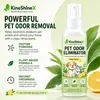Kineshinex Spray Desodorante para Mascotas Ambientador de Telas para el Hogar para Camas de Gatos y Perros, Alfombras, Sofás, Interiores de Automóviles y Areneros para Gatos