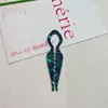 Pente de Cabelo Ondulado em U de Ácido Acético Estilo Retrô Grampo de Cabelo para Mulheres, Ferramenta de Penteado para a Parte de Trás da Cabeça, Grampo de Cabelo de Luxo, Transfronteiriço