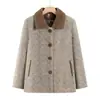 Nuevo abrigo de otoño de mamá, blusa de otoño de la abuela, holgado, ropa elegante de primavera-otoño para mujeres mayores, ropa gruesa, talla grande
