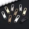 Tirador de Cremallera Desmontable Bolsa Chaqueta Cabezal de Cremallera Universal Hebilla Colgante Reparación Pestaña de Cremallera con Resorte Accesorios