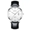 Reloj Minimalista de Cuarzo para Hombre, Indicador de Fecha Correa de Malla Negra Casual de Negocios Luminoso Reloj de Pulsera para Estudiante