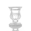 Estilo Nórdico Simples Luxo Leve Suporte de Velas de Vidro Transparente Decoração Romântica para Jantar à Luz de Velas Recipiente para Velas de Aromaterapia Copo de Vela