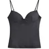 Atacado de Fabricantes de Roupas Femininas Transfronteiriças 2025 Aliexpress Ins Popular Casual e Elegante Modeladores Tops Femininos
