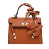 Bolso de Mano de Moda Transfronterizo de Gran Capacidad para Mujer, Bolso de Hombro Versátil con Estilo, Bolso Cruzado, Bolso Kelly de Moda