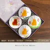 Taza de Colección, Taza de Gato Oculto, Juego de Tazas de Té Kung Fu, Caja de Regalo de Juego de Té Coleccionable Pintado a Mano con Esmalte Subyacente, Venta al por Mayor para Regalos de Niñas