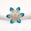 Broche de Flor de Lujo de Alta Gama para Mujer, Nuevo Estilo de Moda Europea y Americana, Broche de Alta Gama Incrustado de Cristal, Accesorios para Ropa