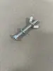 Pernos de Carruaje Galvanizados Color Zinc Tornillos para Estanterías de Puente Estante Cuadrado Cuello Tornillos de Cabeza Plana Grande M55x405x70