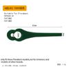 Patente L83 cuchilla de corte de plástico 10x5FlorabestFRTA cortacésped de jardín con cuchilla de plástico con forma de calabaza