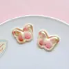 Accesorios DIY de Conejo Acrílico, Decoraciones para Fundas de Teléfono, Dijes para Zuecos, Parches en Forma de Corazón, Pinzas para el Cabello, Materiales DIY para Accesorios del Cabello