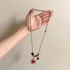 Cadena para Clavícula con Borla Apilable para Mujer, Collar Multicapa 2026 Nuevo, Gargantilla, Cadena para el Cuello, Estilo de Nicho de Lujo Ligero de Alta Gama