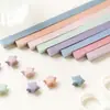 Color Morandi Estrella Plegado Alto Valor Estrella de la Suerte Cinco Puntas Tiras de Origami Hechas a Mano Bendición de Cumpleaños Regalo Pequeño