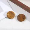 Materiales para Pendientes Vintage Hechos a Mano DIY Discos de Madera Piezas de Madera Postes para Pendientes Colgantes para Pendientes Broches para Suéter Accesorios de Joyería
