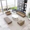 Área de descanso, barbería, sofá largo tipo banco moderno, tienda de ropa, zapatería, silla de espera, sofá estrecho pequeño institucional