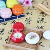 Cerámica Antigua Bálsamo Sólido Perfumero Pot Bálsamo Labial Rubor Duradero Ligero Aromaterapia Hecho a Mano Bolsa de Materiales DIY