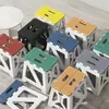 Taburete Plegable, Banco Portátil, Simple y Engrosado, Taburete de Exterior Ultraligero, Herramienta Mágica que Ahorra Espacio